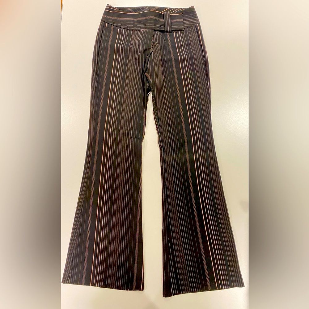 Striped Black Women's Pants